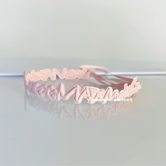 CHANEL Coco Mademoiselle Embroidered Letterings Decorative Ribbon Tie - Picture 5 of 8